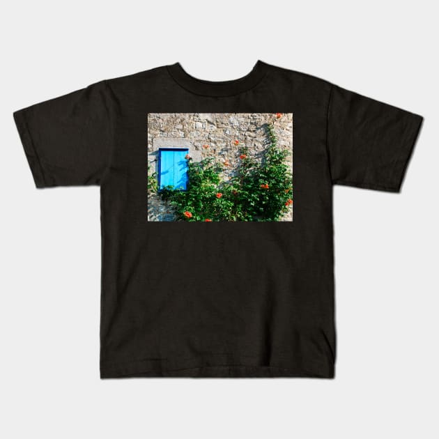 Derelict Building in Labin Kids T-Shirt by jojobob